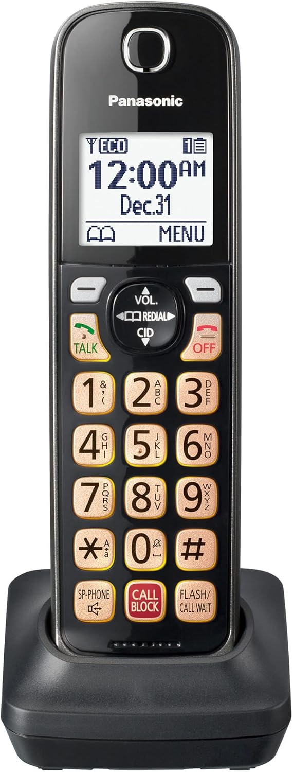 תמונה 2 של טלפון שולחני אלחוטי Panasonic KX-TGD - לשימוש ביתי/משרדי